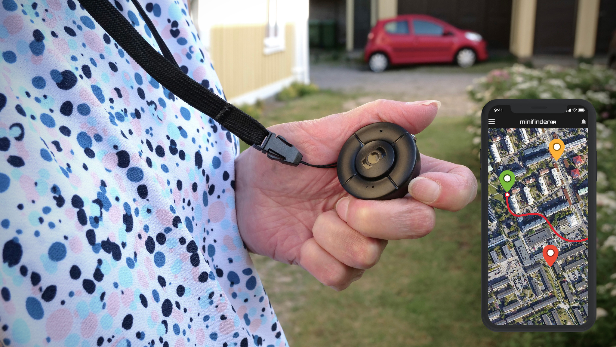 Security alarm from MiniFinder